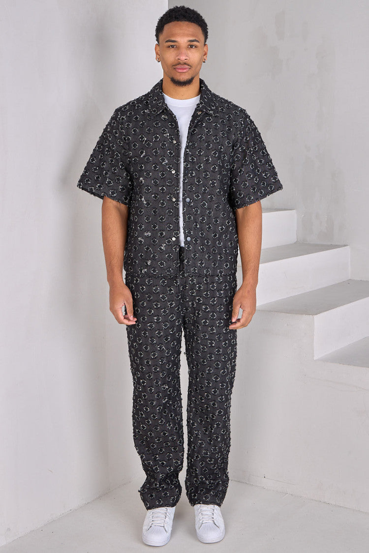 Ensemble 2 Pieces Effiloché