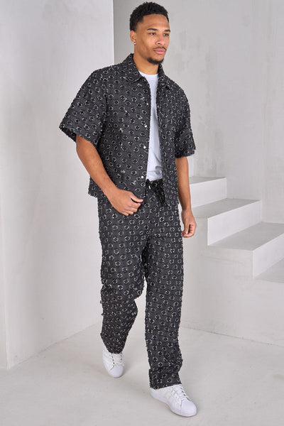 Ensemble 2 Pieces Effiloché